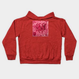 Capillaries flow abstract Kids Hoodie